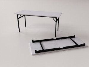 banquet table 3D Model