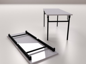 banquet table Modèle 3D