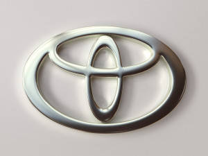 toyota emblem 3Dモデル