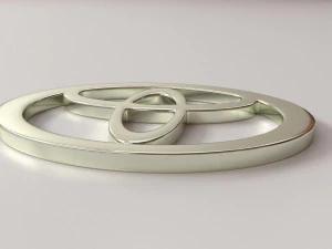 toyota emblem 3D Model