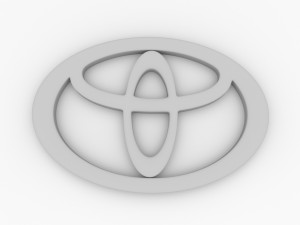toyota emblem 3D Модель