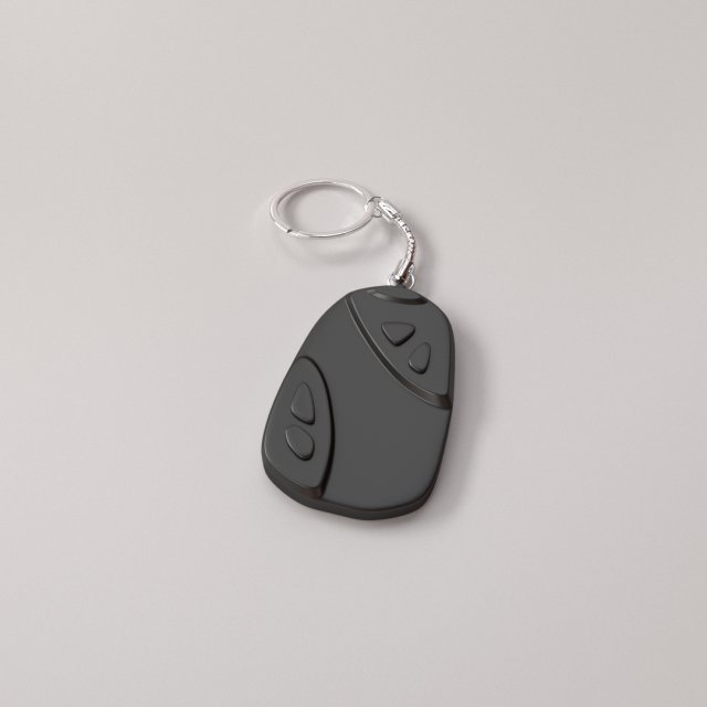 keyfob 3D Model .c4d .max .obj .3ds .fbx .stl .blend 