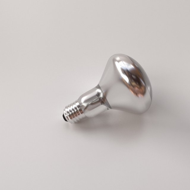 reflector light bulb Modèle 3D .c4d .max .obj .3ds .fbx .stl .blend