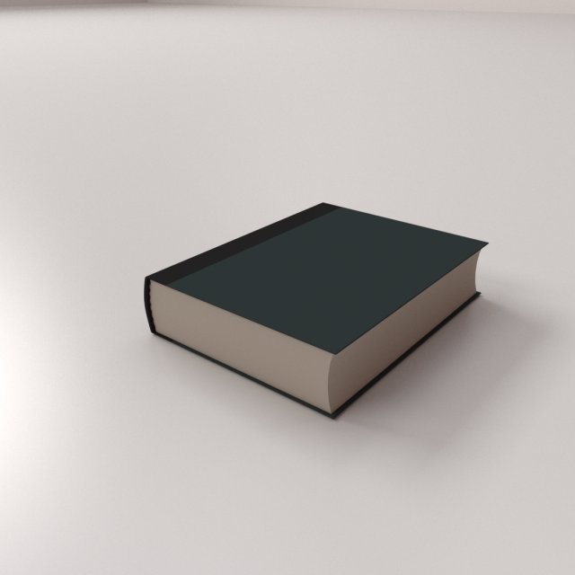 hardcover book 3D मॉडल .c4d .max .obj .3ds .fbx .stl .blend 