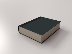 hardcover book 3D Model