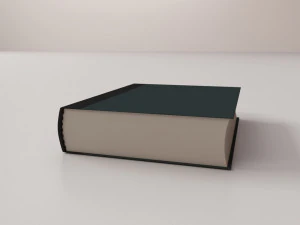 hardcover book 3D Model