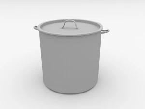 stock pot 3D Model