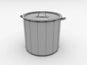 stock pot 3D Model