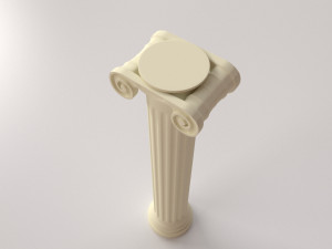 greek column ionic 3D मॉडल