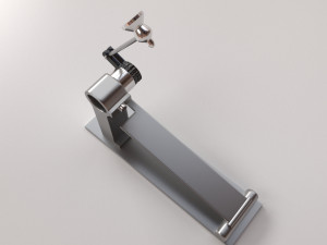 brass drum pedal Modelo 3D