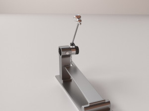 brass drum pedal Modelo 3D
