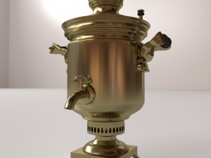 samovar 3D 模型