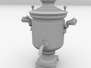 samovar 3D 模型