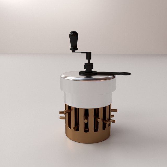 curta 3D Model .c4d .max .obj .3ds .fbx .stl .blend 