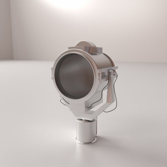 searchlight Modèle 3D .c4d .max .obj .3ds .fbx .stl .blend 