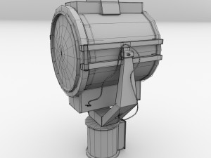 searchlight Modèle 3D