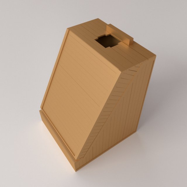 sauna 3D Model .c4d .max .obj .3ds .fbx .stl .blend 