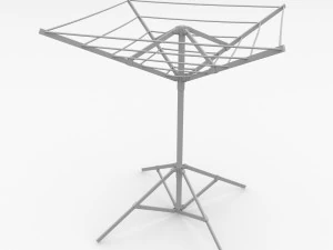 portable clothesline 3D Model