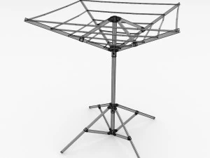 portable clothesline 3D Model