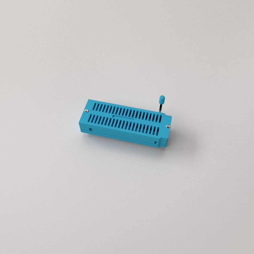 zif socket 3D Model .c4d .max .obj .3ds .fbx .stl .blend 