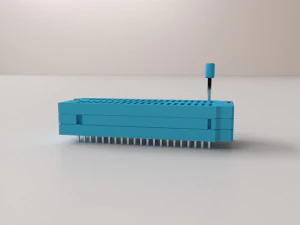 zif socket 3D Model