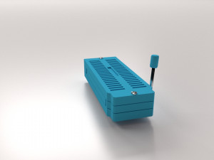 zif socket Modello 3D
