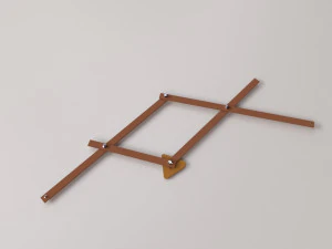 किसी भी नाप का नक्शा इत्यादि खींचने का यंत्र 3D मॉडल