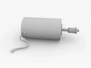 electric motor 3D Model