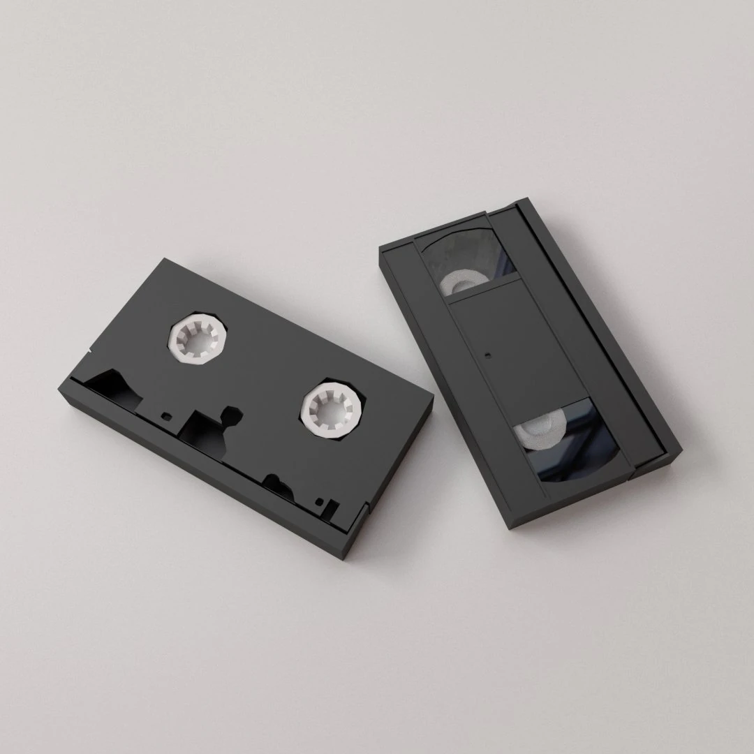 vhs tape 3D Model .c4d .max .obj .3ds .fbx .stl .blend