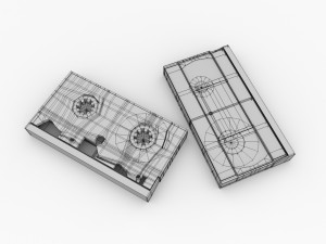 vhs tape 3D Model