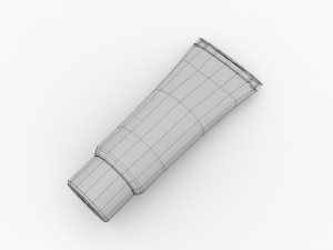 cream tube 3D 模型
