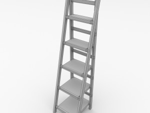 ladder shelf Model 3D