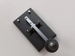 telegraph key 3D Model