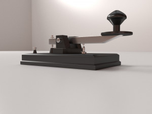telegraph key 3D मॉडल
