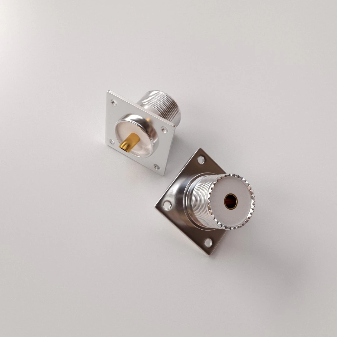 montagem em painel so239 Modelo 3D .c4d .max .obj .3ds .fbx .stl .blend 