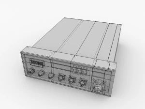 radio CB Modèle 3D