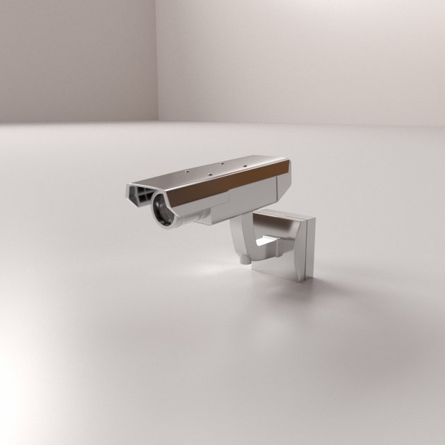 cctv camera 3D मॉडल .c4d .max .obj .3ds .fbx .stl .blend 