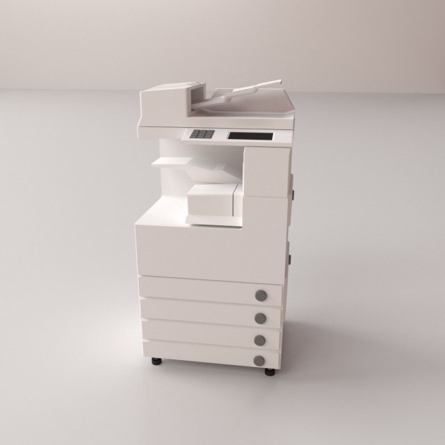 photocopier Modelo 3D .c4d .max .obj .3ds .fbx .stl .blend 