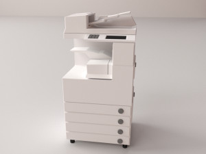 photocopier Modèle 3D