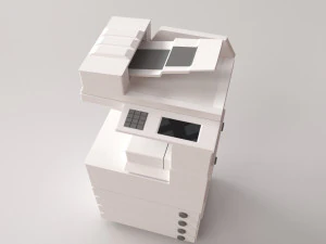 복사기 3D 모델