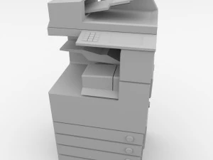 복사기 3D 모델