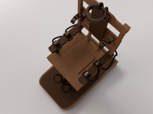 electric chair 3D Model