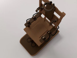 electric chair 3D Model