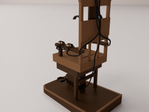 electric chair 3D Model