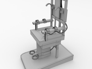 electric chair 3D Model