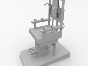 electric chair 3D Model
