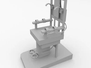 electric chair 3D Model
