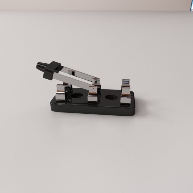 knife switch Model 3D .c4d .max .obj .3ds .fbx .stl .blend 