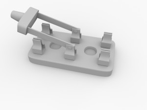 knife switch Model 3D