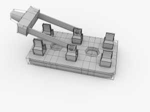 knife switch Model 3D